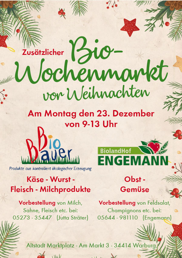 Flyer Weihnachtsmarkt 2019