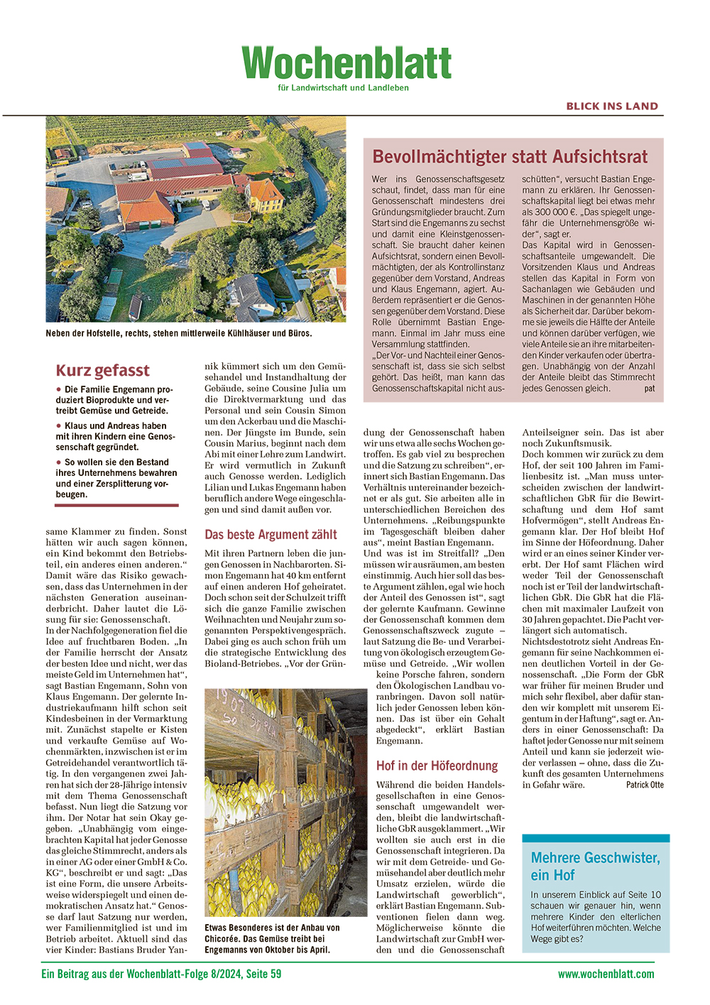 Beitrag Wochenblatt 2